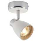 Wickes Major LED White & Chrome Single Spot Light - 4.8W