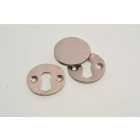Wickes Key Hole Cover & Plate - Nickel - 35mm