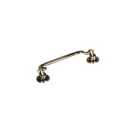 Wickes Georgian Drop Antique Brass Cabinet Handle - 115mm - Pack of 2