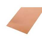 Rothley Solid Copper Metal Sheet - 250 mm x 500 mm x 0.50 mm