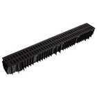 Clark-Drain Channel Drainage & Black Grating - 1m
