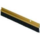 Wickes Gold Door Brush Draught Excluder - 838mm
