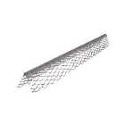 Wickes External Stainless Steel Angle Bead - 3m