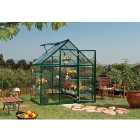Palram Canopia Harmony Aluminium Apex Greenhouse with Polycarbonate Panels - 6 x 4ft
