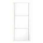 Spacepro Shaker 3 Panel White Frame White Door