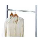 Spacepro Aura Wardrobe Rail Hanger Telescopic Bar Kit - 700-1300mm