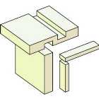 Wickes Internal CLS 63mm Softwood Door Lining - 27.5 x 94mm x 2.01m