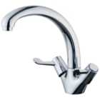 Wickes Modena Monobloc Kitchen Sink Mixer Tap - Chrome
