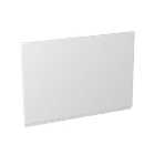 Wickes Madison White Gloss Handleless Appliance Door (D) - 600 x 437mm